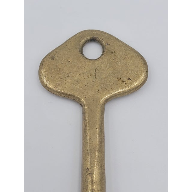 Metal Antique Rolland for Keys New Orleans Brass Barrel Key – Early 20th Century For Sale - Image 7 of 12