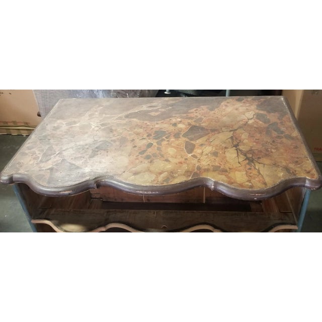 18th Century 1750 Antique Italian or German Baroque Style Chest of Drawers For Sale - Image 5 of 9