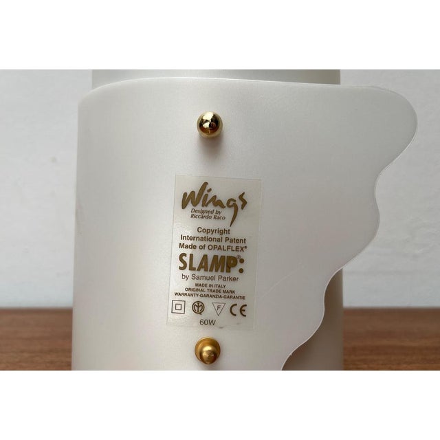 Postmodern Model Wings Table Lamp by Riccardo Raco for Slamp, 1990s For Sale - Image 15 of 18