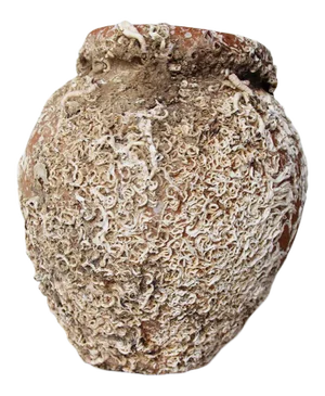 19th Century Terracotta Octopus Trap Vase