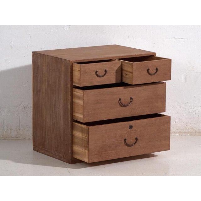 Small Japanese Chest of Drawers For Sale - Image 4 of 12
