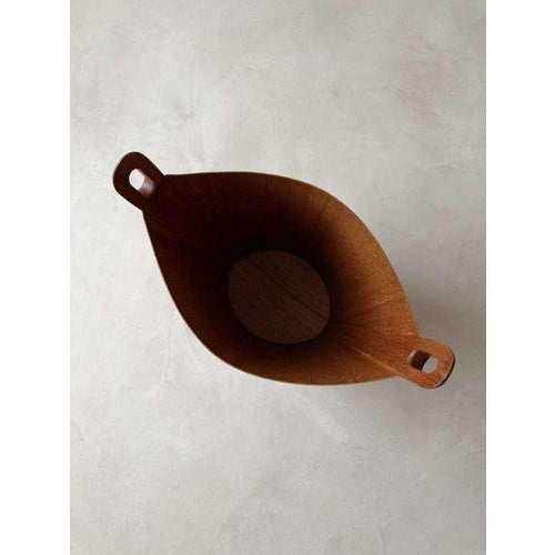 Vintage Teak Paper Bin by Einar Barnes PS Heggen, 1960s For Sale - Image 4 of 9