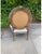 Louis XV Side Type chairs. Custom Upholstered and painted. Embroidered Lumbar Accent Pillows included. Great condition....