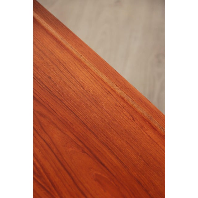 Vintage Danish Coffee Table in Teak and Rattan, 1960s For Sale - Image 12 of 18