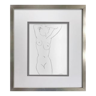 Henri Matisse 1952 Mourlot Lithograph – Limited Edition Framed, Signed in Plate For Sale