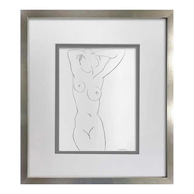 Henri Matisse 1952 Mourlot Lithograph – Limited Edition Framed, Signed in Plate For Sale