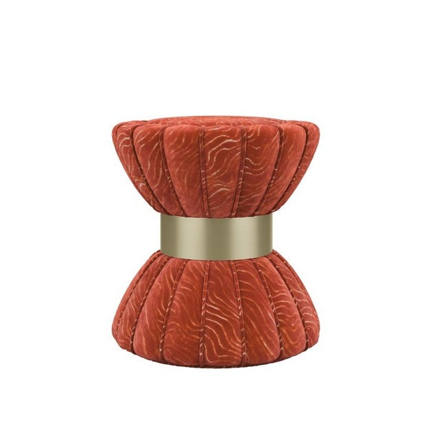 Green Colette Stool by Ottiu For Sale - Image 8 of 9