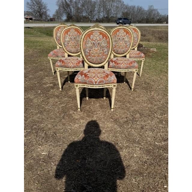 19th Century Louis XVl Dining Chairs - Set of 6 For Sale - Image 9 of 18