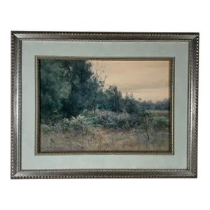 George F. Schultz (American, 1869-1934), Landscape Watercolor, Circa 1910