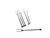 Silver Postmodern Herring Forks from WMF, Germany, 1950s, Set of 6 For Sale - Image 8 of 8
