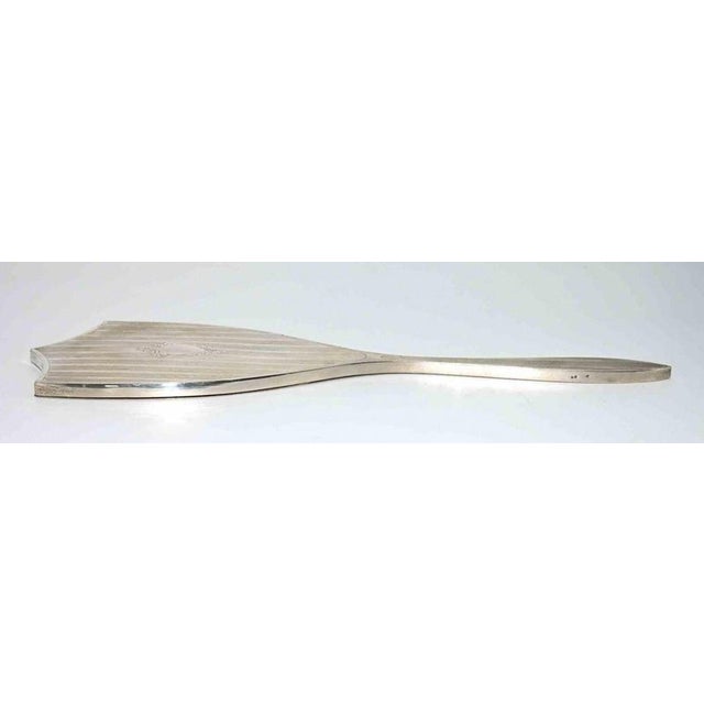 Vintage Silver Mirror, Italy, 20th Century For Sale - Image 4 of 5