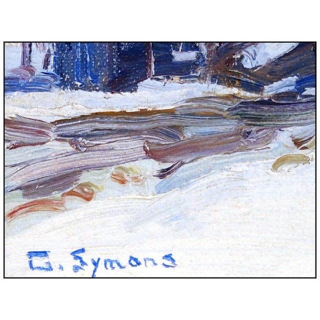 Contemporary Early 20th Century Snow Blanket, George Gardner Symons For Sale - Image 3 of 4
