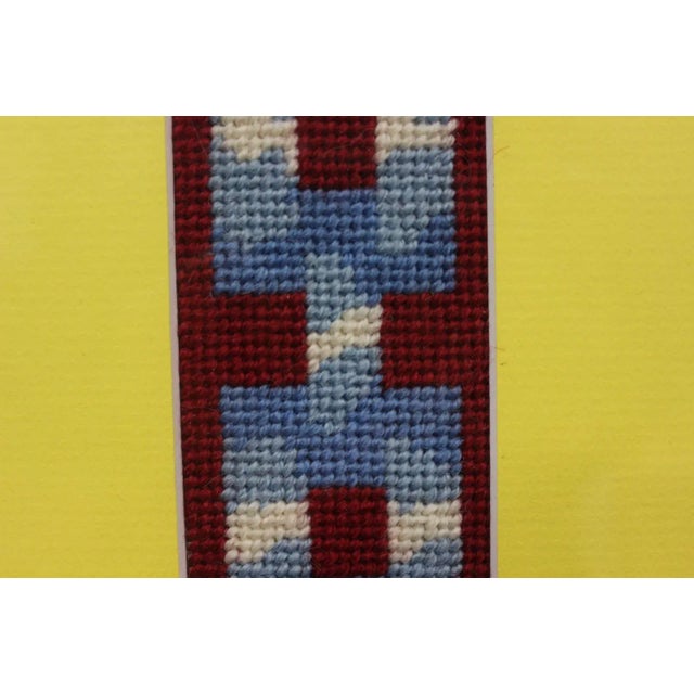 Traditional "(13) Needlepoint Buckles" For Sale - Image 3 of 3