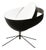 Black Saturn Table Lamp from Serge Mouille For Sale