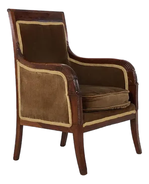 Regency Rosewood Library Armchair