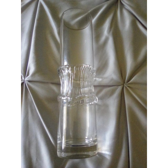 Rosenthal Studio Line Crystal Clear Wave Vase Chairish