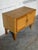 Wood Oak Small Storage Cabinet With Two Doors Danish Mid-Century Modern 1960s For Sale - Image 7 of 12