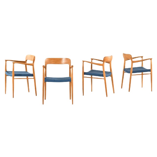 Armchairs Model 56 by Niels Otto Møller for J.l Møllers Niels For Sale