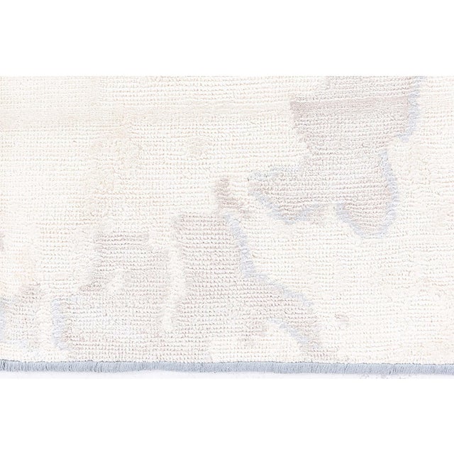 Textile Hand-Knotted Modern Wool Rug with Soft Abstract Pattern by Doris Leslie Blau For Sale - Image 7 of 8