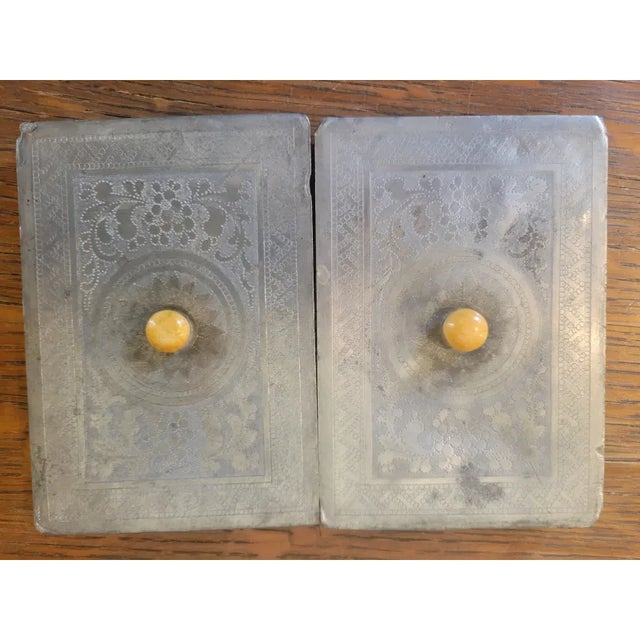 Chinese Antique Chinese Lacquer Tea Box For Sale - Image 3 of 9