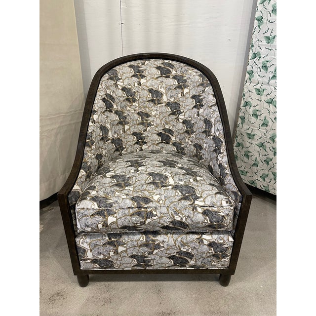 Niermann Weeks Niermann Weeks French Club Chair For Sale - Image 4 of 8