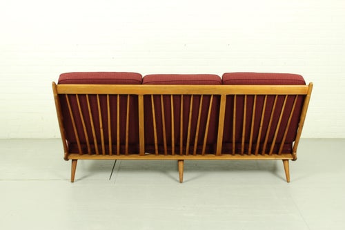 Vintage Sofa and Lounge Chairs, 1960s, Set of 3 Lounge Chairs
