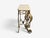Maitland Smith, Console Table, Gilt Metal, Marble, Philippines, 1980s For Sale - Image 12 of 13