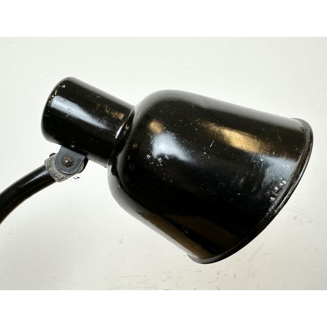 Vintage Black Table Lamp by Christian Dell for Bur Bunte & Remmler, 1930s For Sale - Image 16 of 18