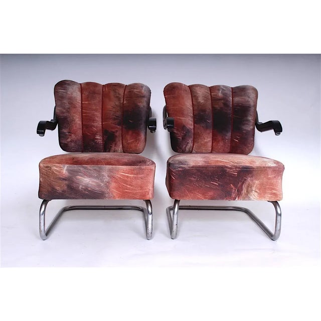 Chrome Armchairs by Mücke & Melder, 1930s, Set of 3 For Sale - Image 6 of 8