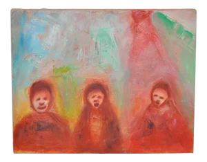 Arthur J. Krakower "Sunday" Original Oil Painting C.2000