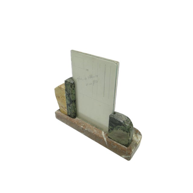 Art Deco Stone Frame, Belgium, 1930s For Sale - Image 6 of 10