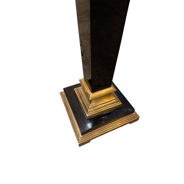 This marble lamp is very heavy, very nice quality and in excellent condition. . I purchased 9 of these at a warehouse for...
