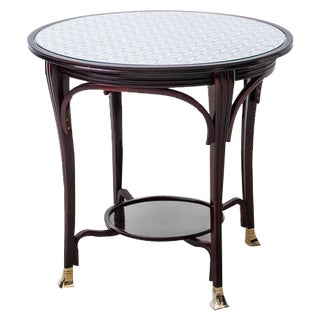 Secessionistic Table by Gustav Siegel for Jacob & Josef Kohn, 1900s For Sale