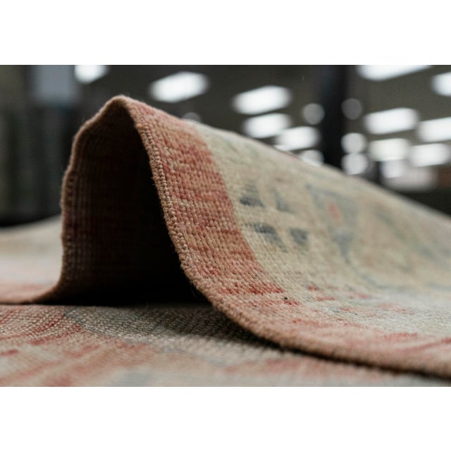 Textile Turkish Oushak Antique Look Rug 10'5" x 13'11" #21307 For Sale - Image 7 of 8