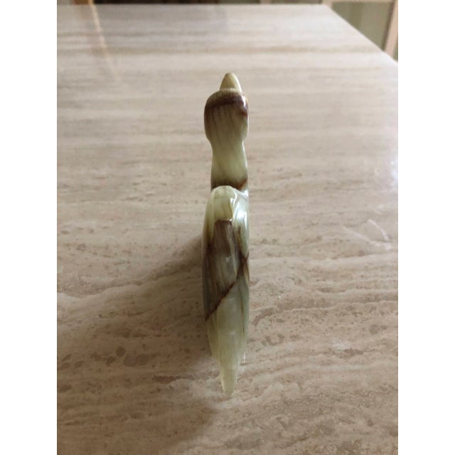 Contemporary Small Carved Marble Dragon Figurine For Sale - Image 4 of 9