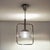 Large Italian Pendant Lamp in Chrome Metal and Acrylic Glass, 1970s For Sale - Image 9 of 11
