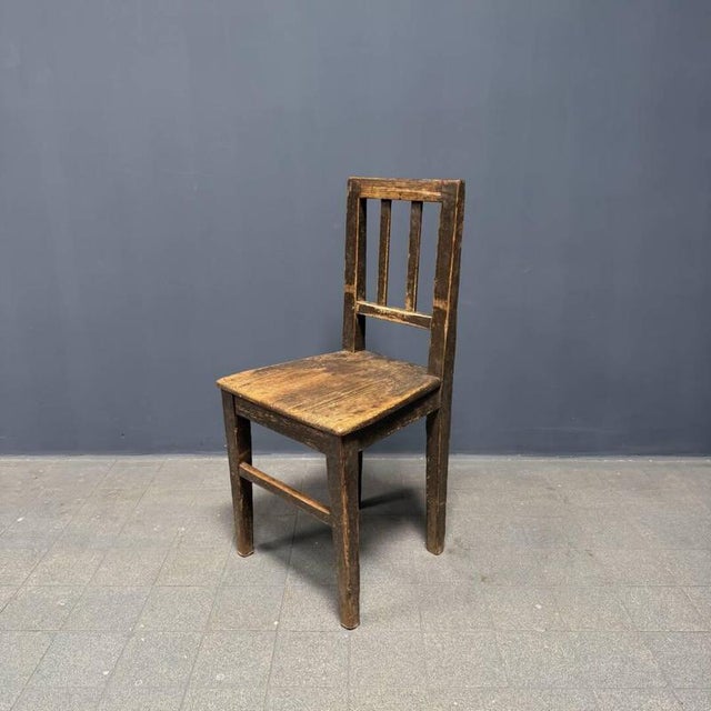 Farmhouse Dining Chair in Wood For Sale - Image 6 of 14