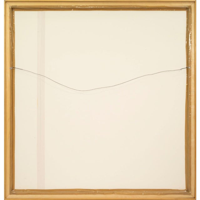 An abstract composition titled "Segments of Time" (1992) by Nanette Carter. Structured through layered rectangular fields,...