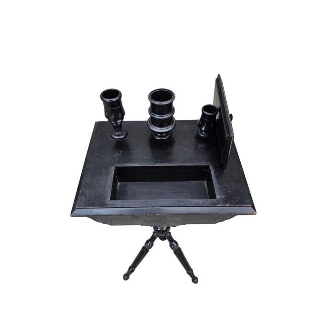 Victorian Ebonized Barber Stand For Sale In Chicago - Image 6 of 8