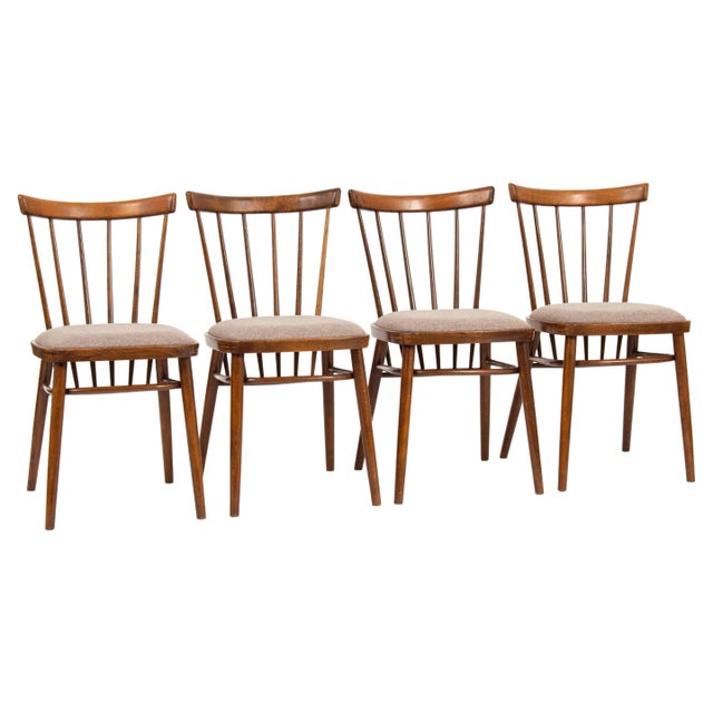 Czechoslovakian Chairs by Antonín Šuman for Tatra, 1960s, Set of 4 For Sale - Image 10 of 10