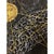 'The Power of the Money' Oversized Contemporary Abstract Black, White and Gold Mixed-Media Painting by Diane Grant For Sale - Image 4 of 10