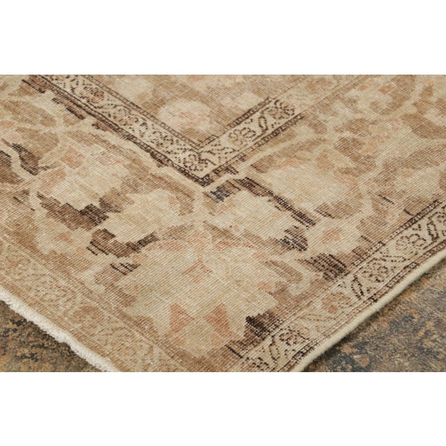 1920s Antique Tabriz Floral Medallion Wool Rug, by Rug & Kilim, 1920-1929 For Sale - Image 5 of 9