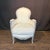 Mid 19th Century Antique French Louis XV Painted Bergère Armchairs With New Upholstery -a Pair For Sale - Image 5 of 13