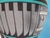 Contemporary Kopa Arizona Hand-Painted Geometric Blackware Vase For Sale - Image 6 of 11