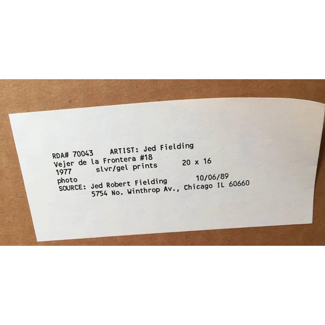 Realism Jed Fielding, Vejer de la Frontera #18, Silver Gelatin Print, 1977, 1977 For Sale - Image 3 of 4