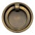 Baker Insert Ring Pull Antique Brass For Sale