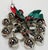 Mid-Century Modern Vintage Chrome Jingle Bell Napkin Rings, Set of 8 For Sale - Image 3 of 4