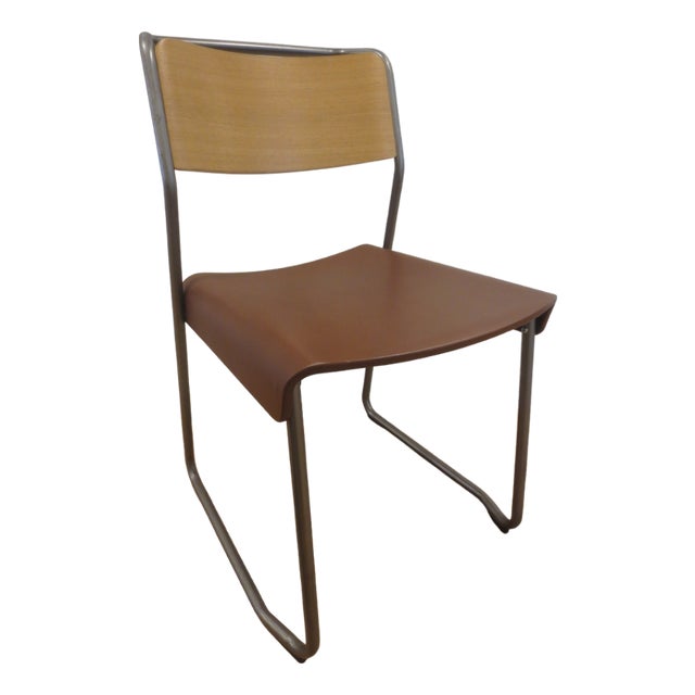 Vg&p Canteen Dining Chair With Dark Frame For Sale