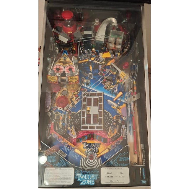 Vintage 1993 Bally Midway "The Twilight Zone" Widebody Pinball Machine For Sale - Image 15 of 15