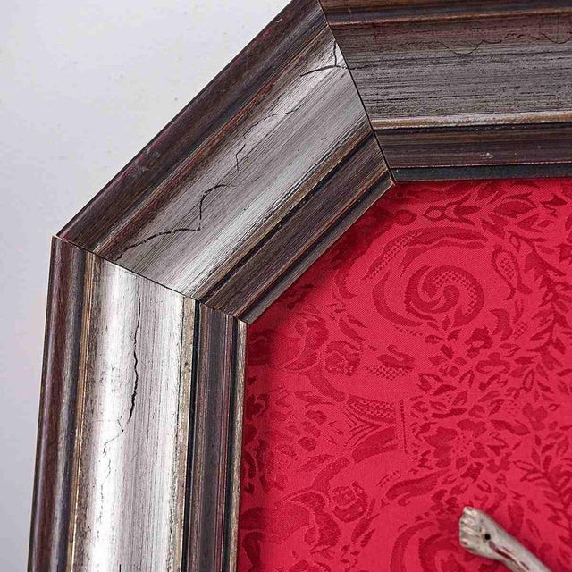 Wooden Christ with Frame, 1800s For Sale - Image 4 of 6